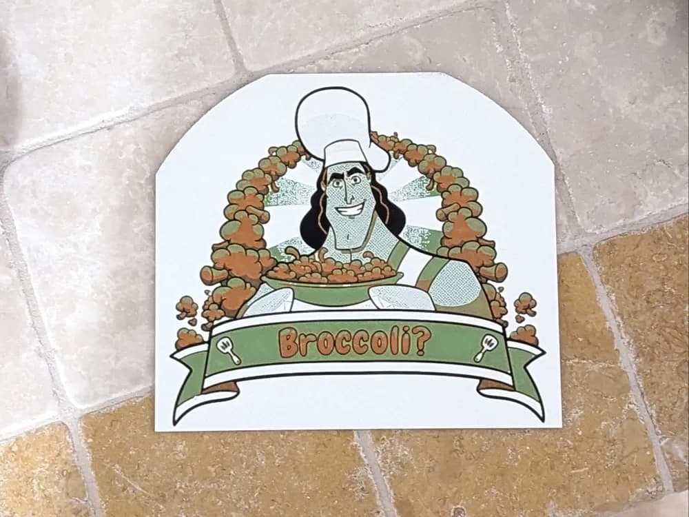 Broccoli? - Kronk Hueforge by suaimondi HueForge model: Broccoli? - Kronk Hueforge by suaimondi