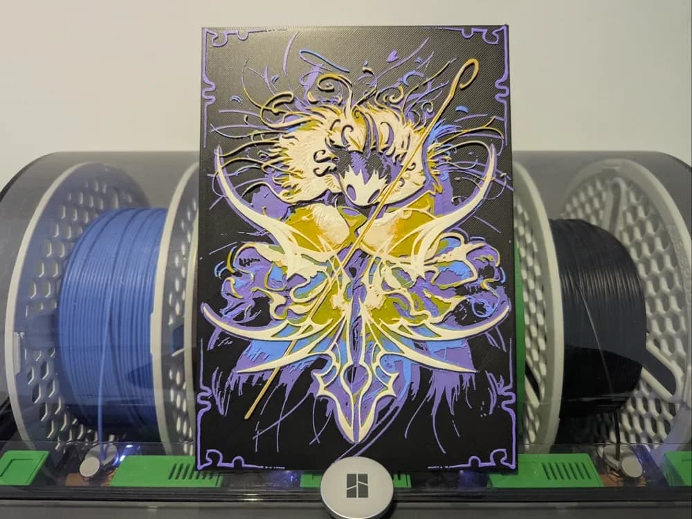 HueForge model: Phantom - Hollow Knight Silksong by Razel