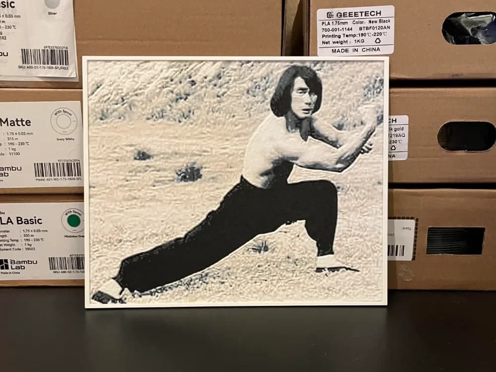 Casanova Wong Hueforge by Estiv HueForge model: Casanova Wong Hueforge by Estiv