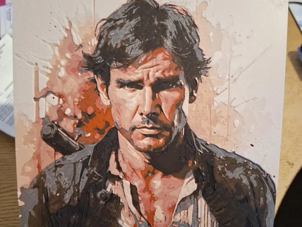 Han solo - Hueforge by 3dGlow HueForge model: Han solo - Hueforge by 3dGlow