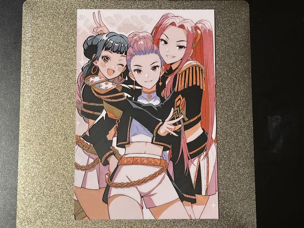 KPop Demon Hunters Hueforge by FantasyZ HueForge model: KPop Demon Hunters Hueforge by FantasyZ