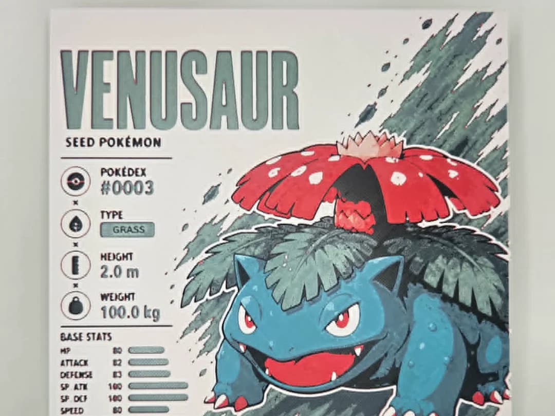 Venusaur Infographic Hueforge Venusaur Infographic Hueforge