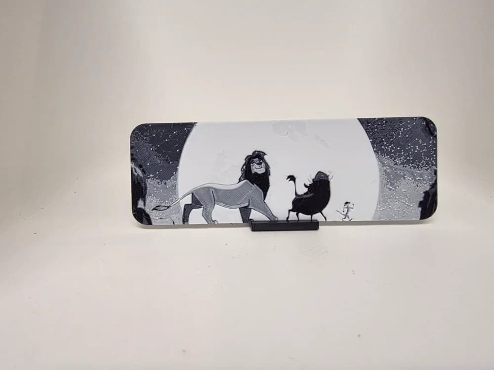 lion king bookmark by Morganja HueForge model: lion king bookmark by Morganja