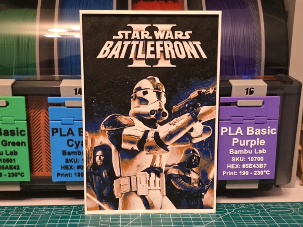 Star Wars: Battlefront II Poster - Hueforge Art Star Wars: Battlefront II Poster - Hueforge Art