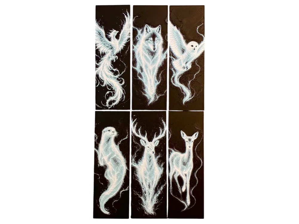 Harry Potter Patronus Bookmark Collection Harry Potter Patronus Bookmark Collection