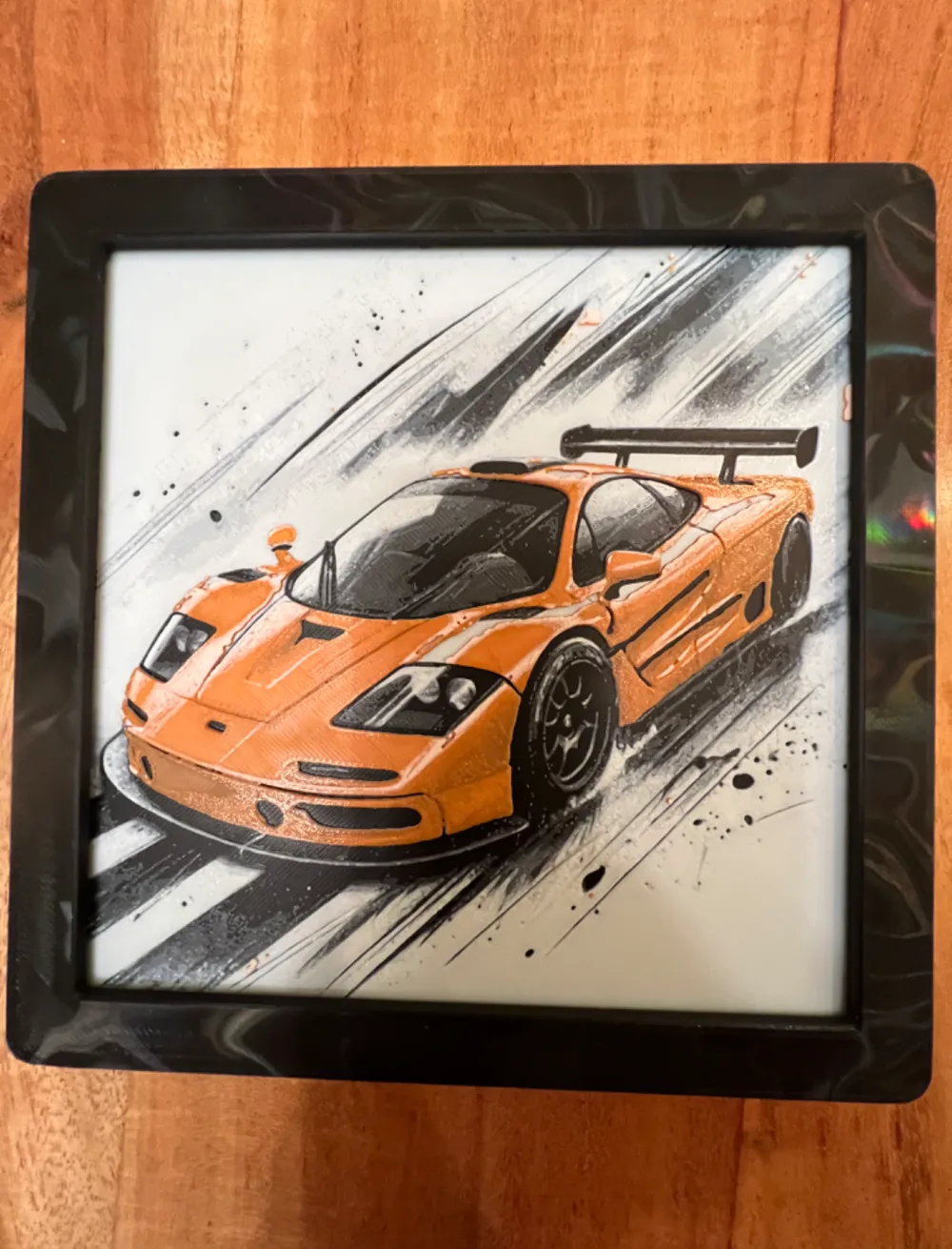 HueForge model: McLaren F1 by JustBe 3D Printing