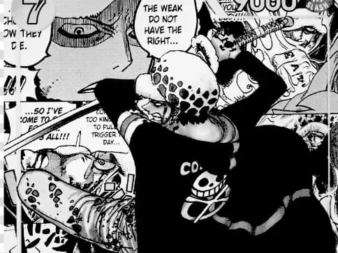 Trafalgar Law TCG Manga