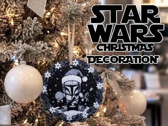 Mandalorian Star Wars Christmas Decoration Tree Mandalorian Star Wars Christmas Decoration Tree