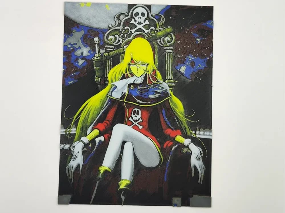 Queen Esmeraldas - Hueforge by Altf4-Formation HueForge model: Queen Esmeraldas - Hueforge by Altf4-Formation