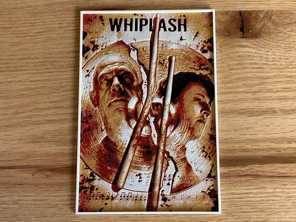 Whiplash (2014) Hueforge Movie Poster by NiiON HueForge model: Whiplash (2014) Hueforge Movie Poster by NiiON