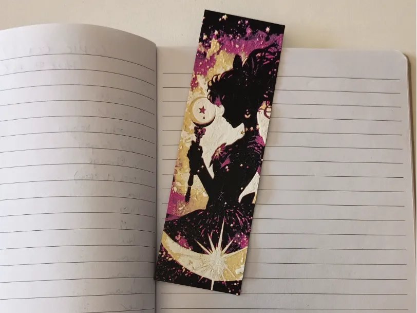 Chibi Sailor Moon Hueforge Bookmark by 3DNesy HueForge model: Chibi Sailor Moon Hueforge Bookmark by 3DNesy