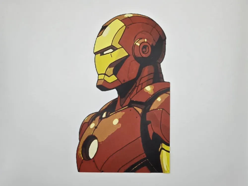 Iron Man by Kactus Fpv HueForge model: Iron Man by Kactus Fpv
