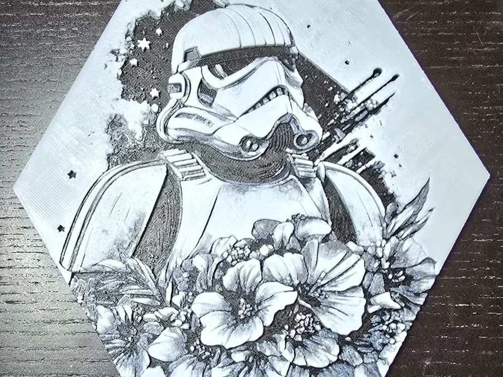 Stormtrooper Hueforge by Aprilk6366 HueForge model: Stormtrooper Hueforge by Aprilk6366