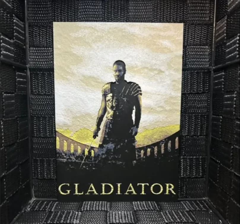 HueForge model: Hueforge Movie Poster - Gladiator - by JoDau