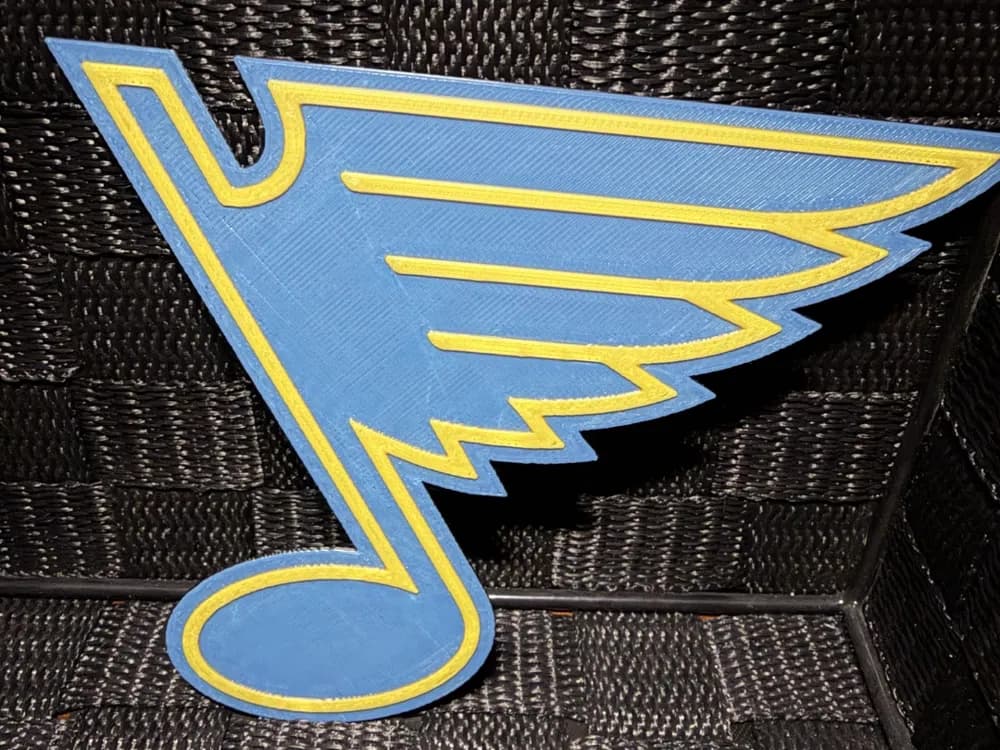 St-Louis Blues Logo - Hueforge by JoDau HueForge model: St-Louis Blues Logo - Hueforge by JoDau