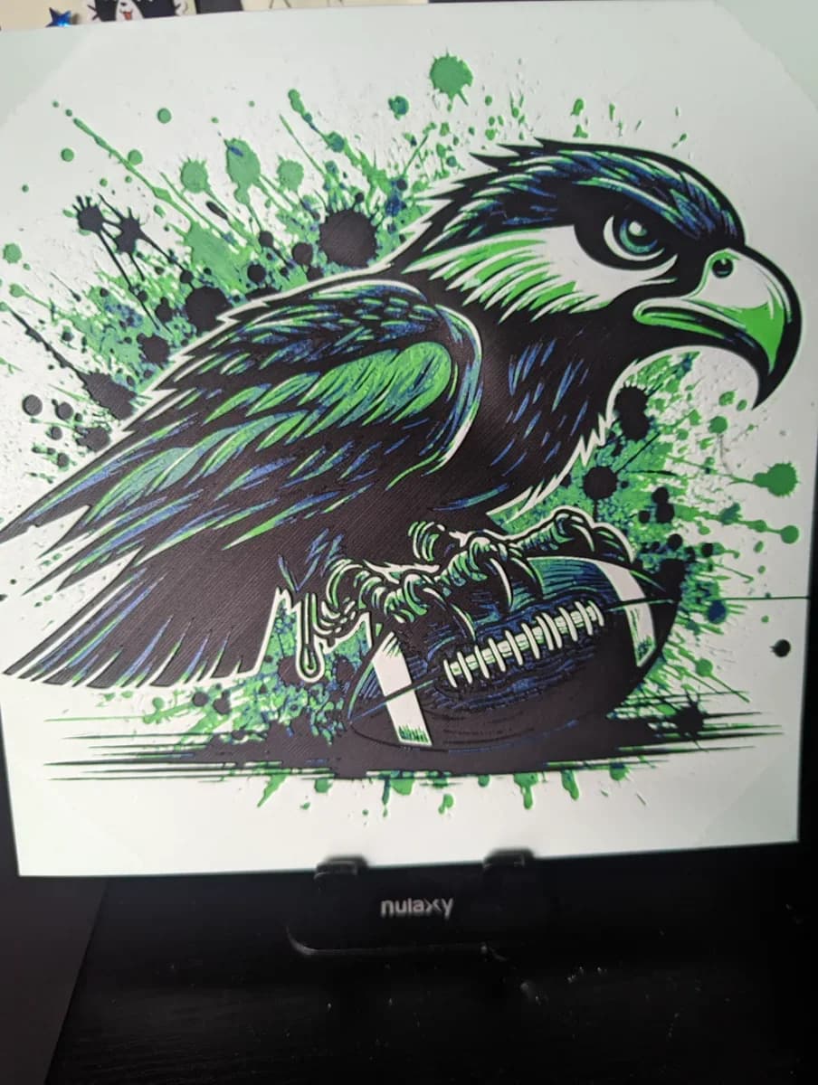 HueForge model: PNW Hawk by the_bearded_jedi