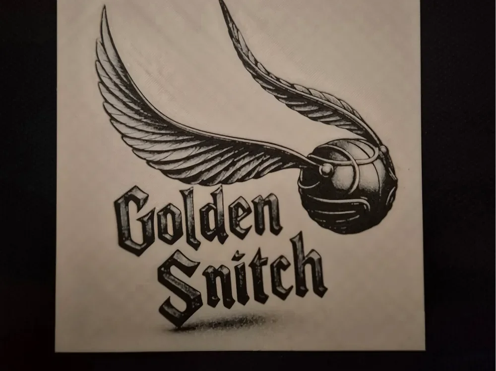 Golden Snitch hueforge by Buntsta HueForge model: Golden Snitch hueforge by Buntsta