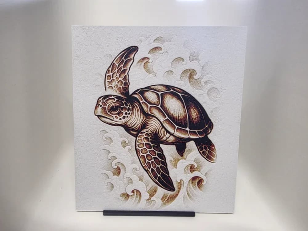 Turtle hueforge by Morganja HueForge model: Turtle hueforge by Morganja