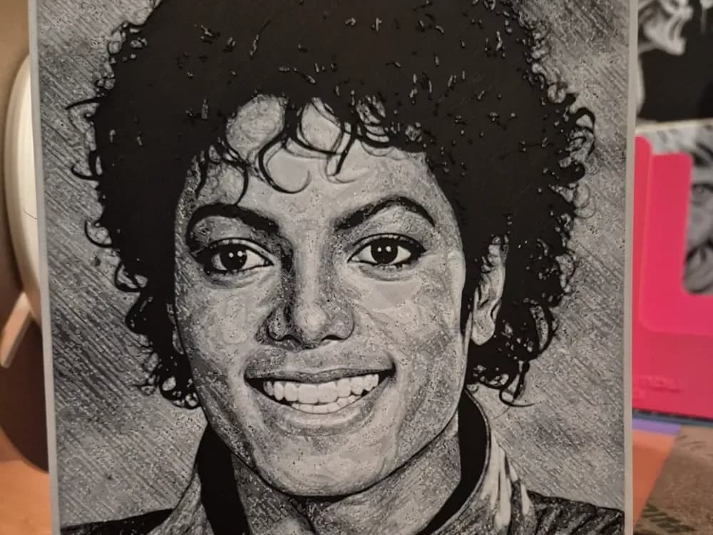 young MJ hueforge by Buntsta HueForge model: young MJ hueforge by Buntsta
