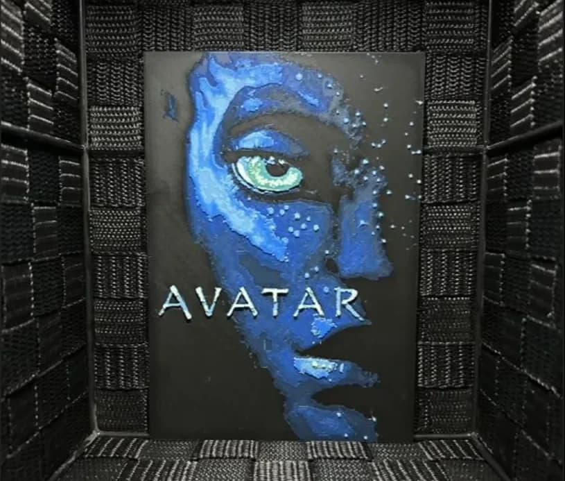 Hueforge Movie Poster - Avatar - by JoDau HueForge model: Hueforge Movie Poster - Avatar - by JoDau