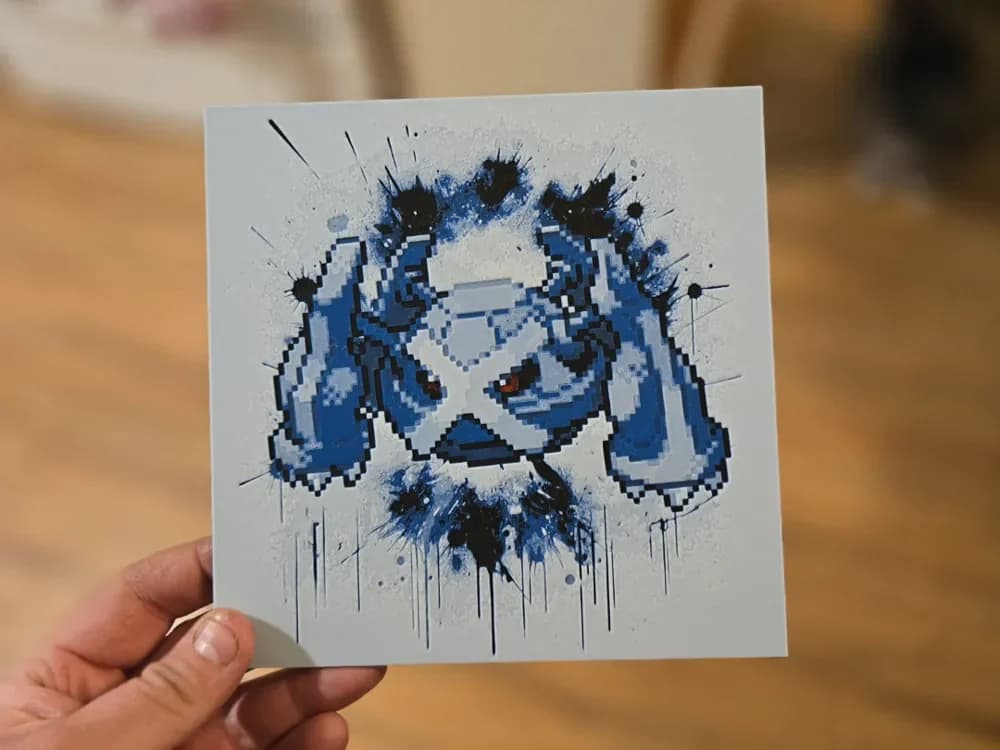 Graffiti Metagross Hueforge Graffiti Metagross Hueforge