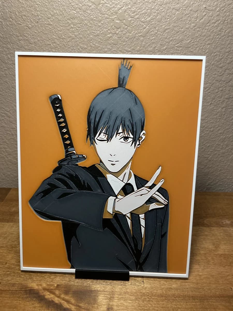 Aki Hueforge (Chainsaw Man) by Cloudy Nostalgia HueForge model: Aki Hueforge (Chainsaw Man) by Cloudy Nostalgia