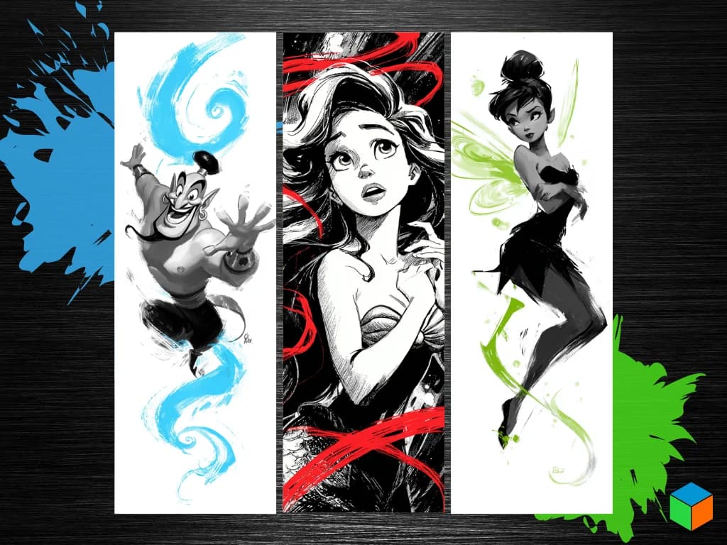 Tinker Bell Bookmark by 3D Prints By Vic HueForge model: Tinker Bell Bookmark by 3D Prints By Vic