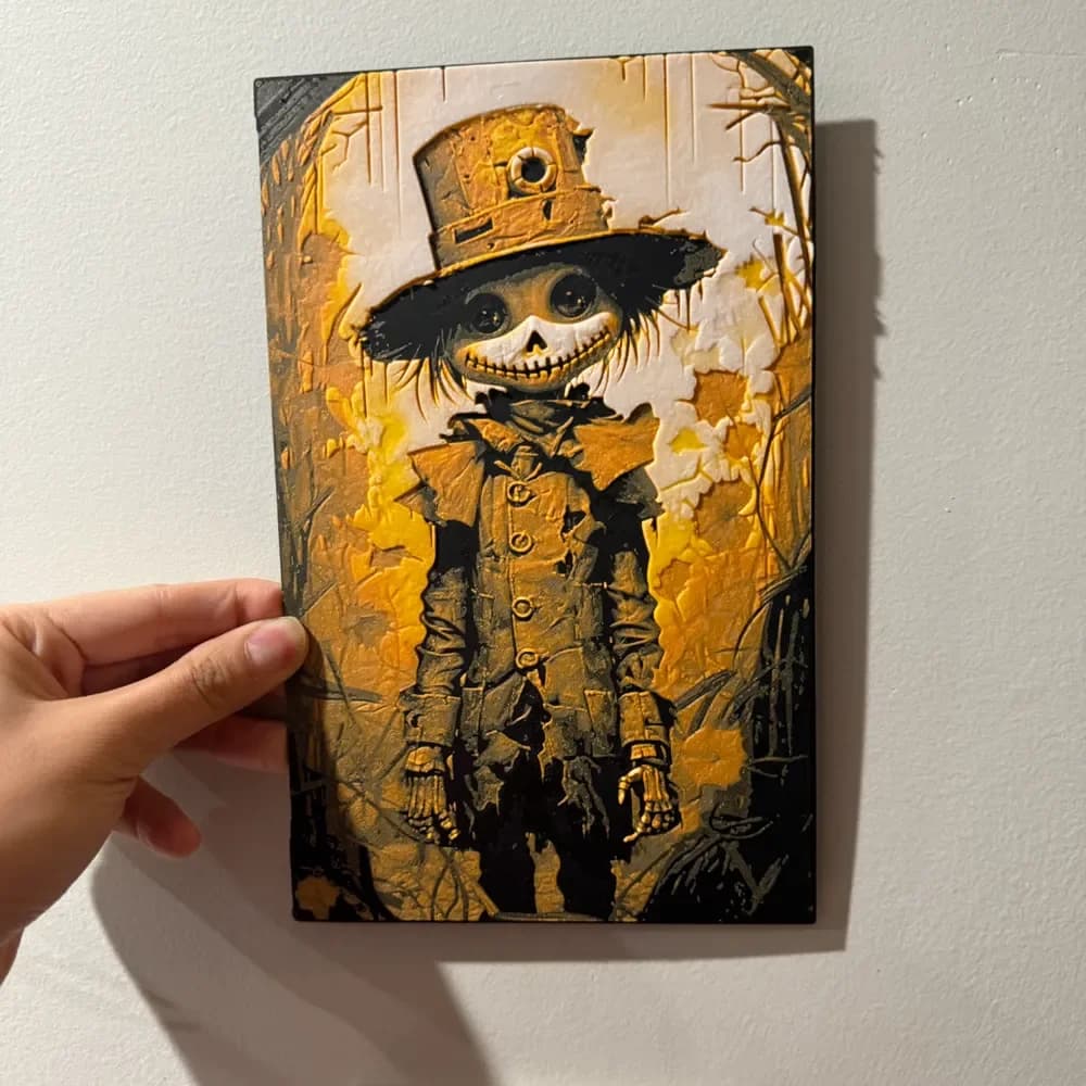 HueForge model: Scarecrow in a Hat by cyanidesugar