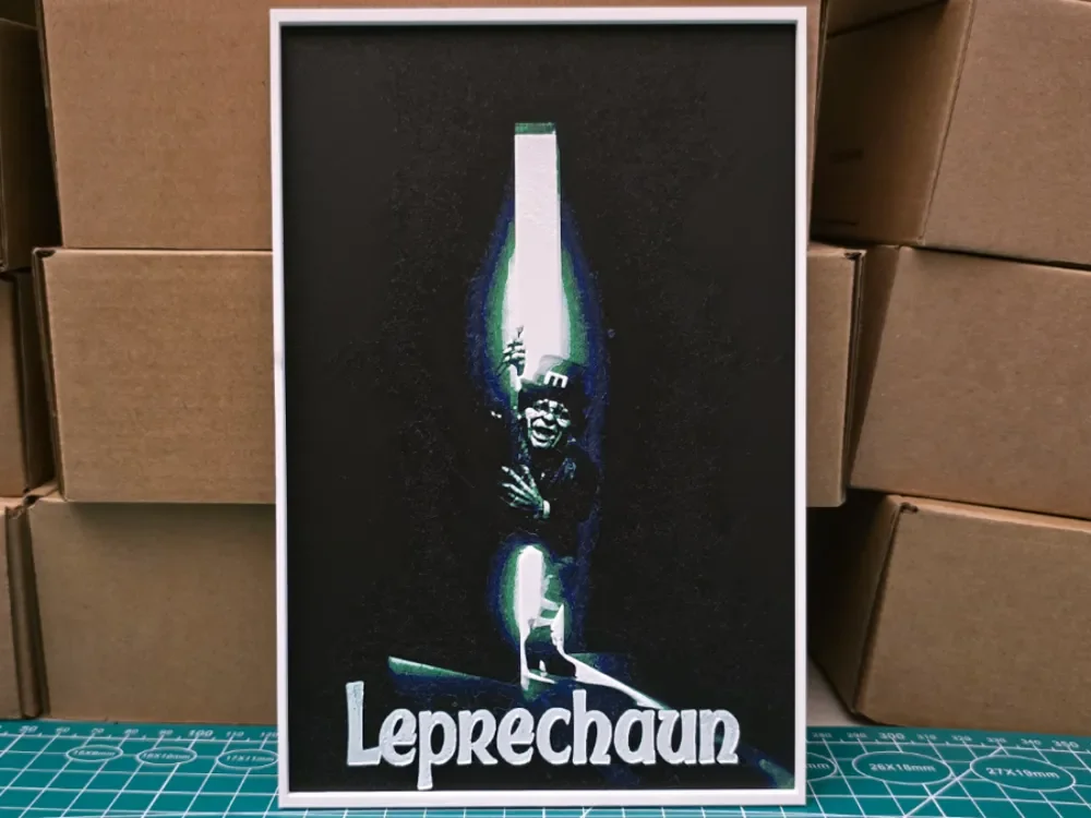Leprechaun Movie Poster - Hueforge Art
