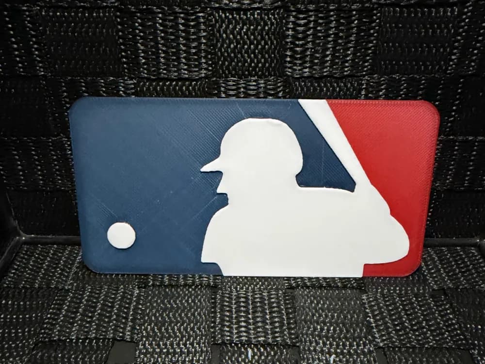 MLB Logo - Hueforge MLB Logo - Hueforge