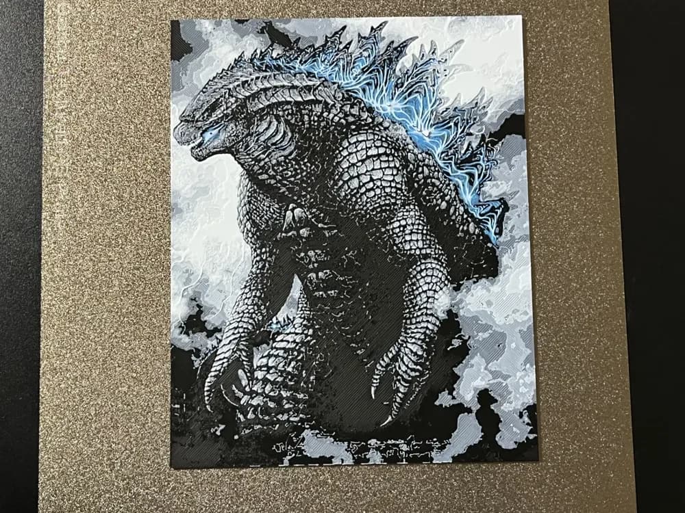 HueForge model: Godzilla 02 Hueforge by FantasyZ