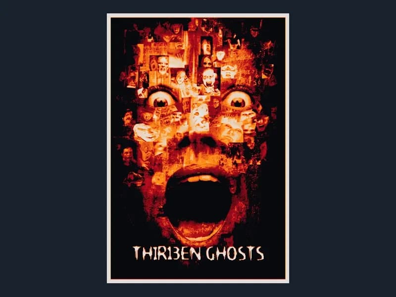 Thir13en Ghosts (Movie Poster - HueForge) by HugheCraft HueForge model: Thir13en Ghosts (Movie Poster - HueForge) by HugheCraft