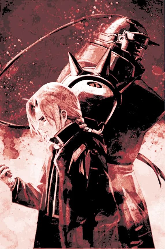 HueForge model: Hueforge - Full Metal Alchemist by Cloudy Nostalgia