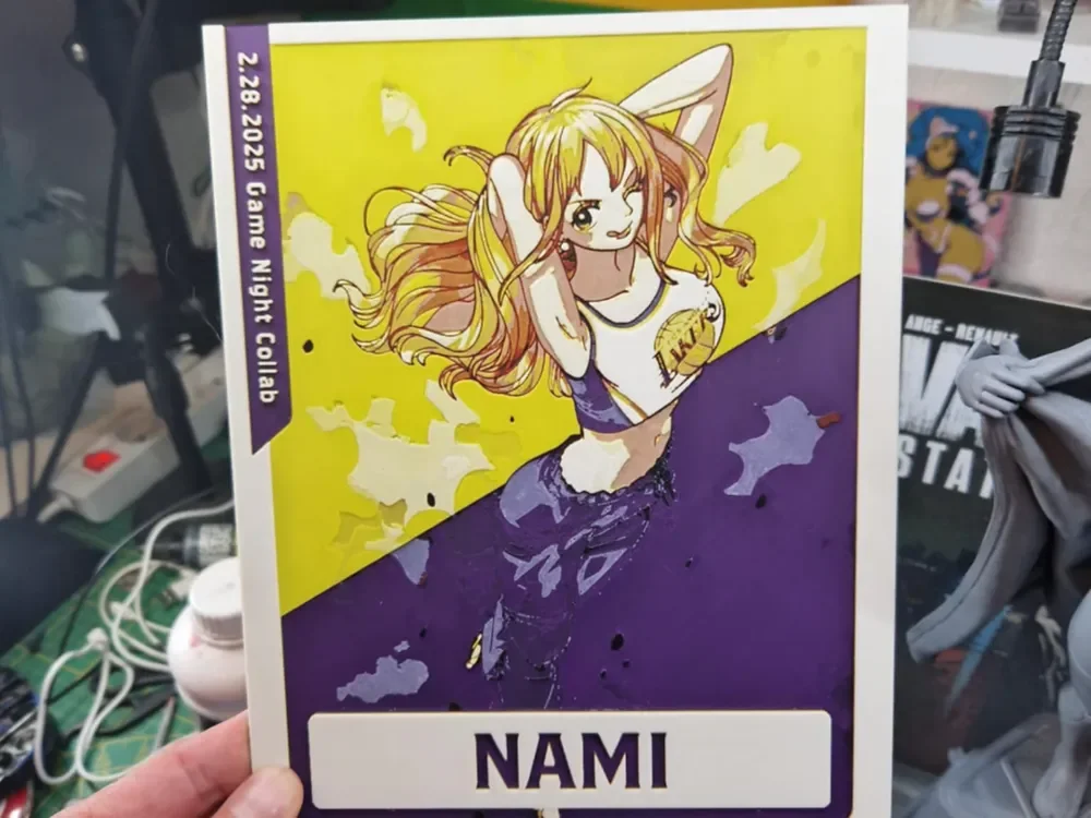 One Piece Hueforge - Nami Lakers One Piece Hueforge - Nami Lakers