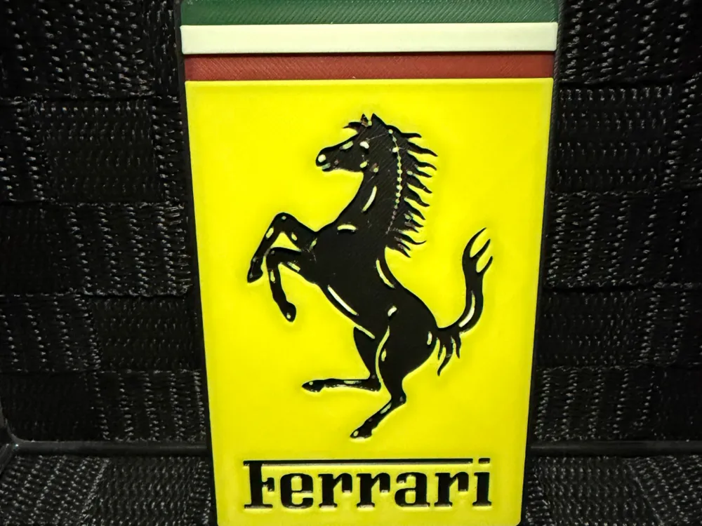Ferrari Logo - Hueforge Ferrari Logo - Hueforge