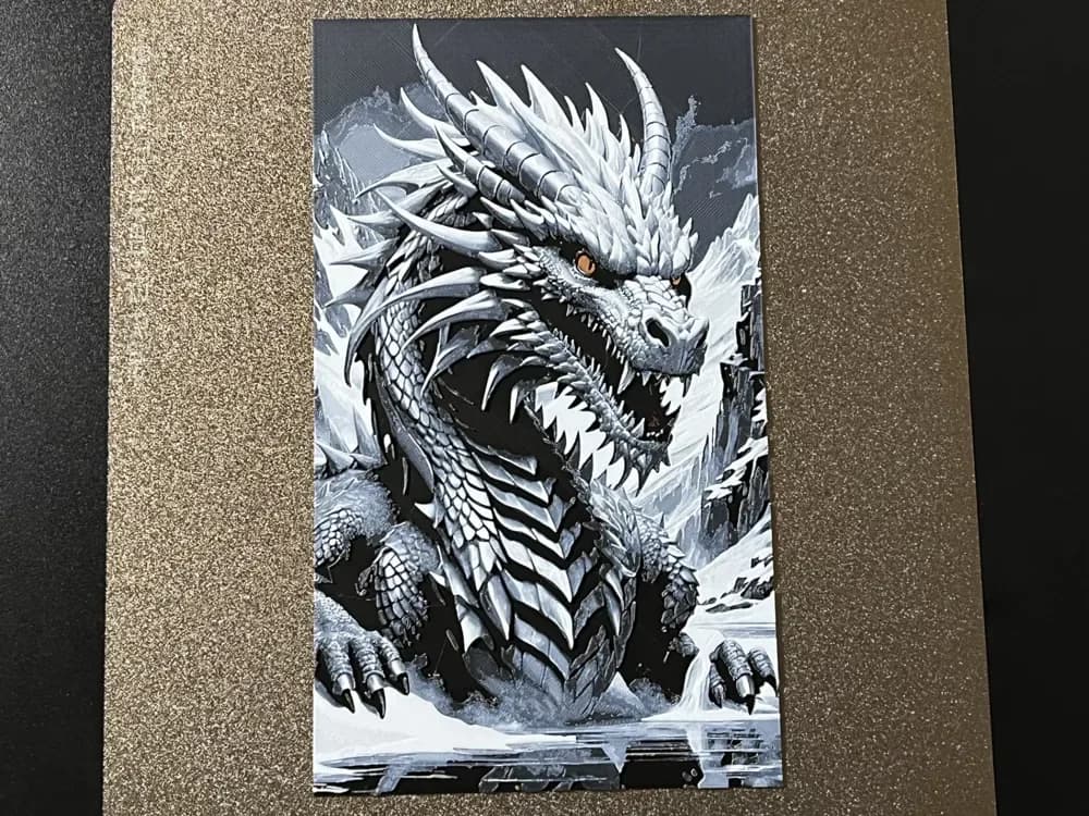 HueForge model: Dragon 17 Hueforge by FantasyZ