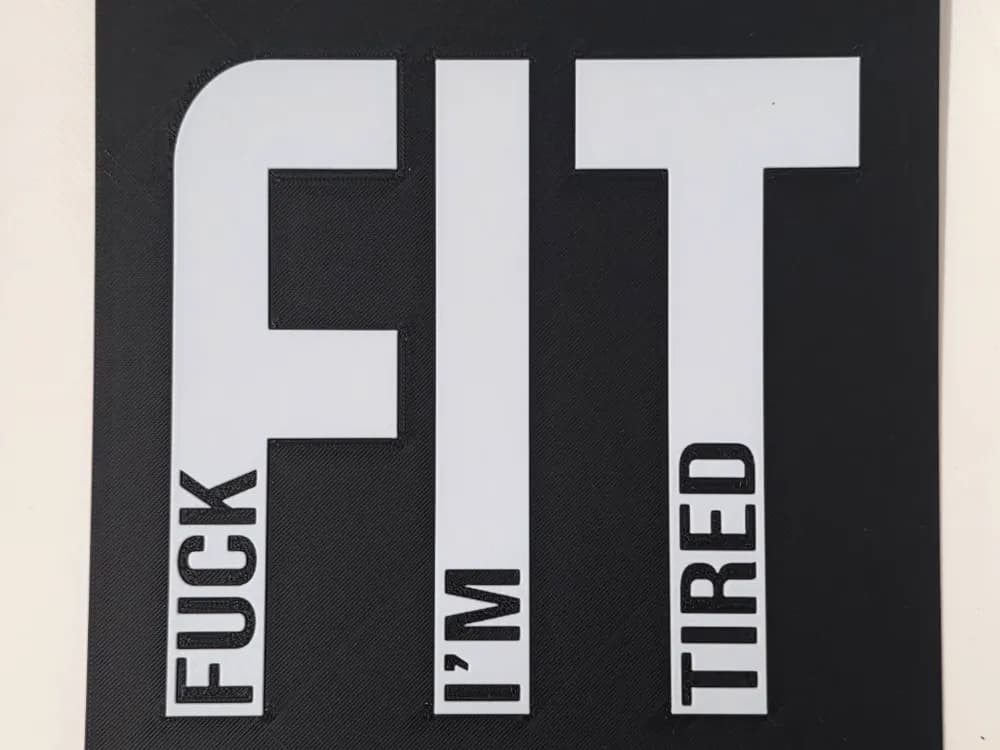 Fit Hueforge by Morganja HueForge model: Fit Hueforge by Morganja