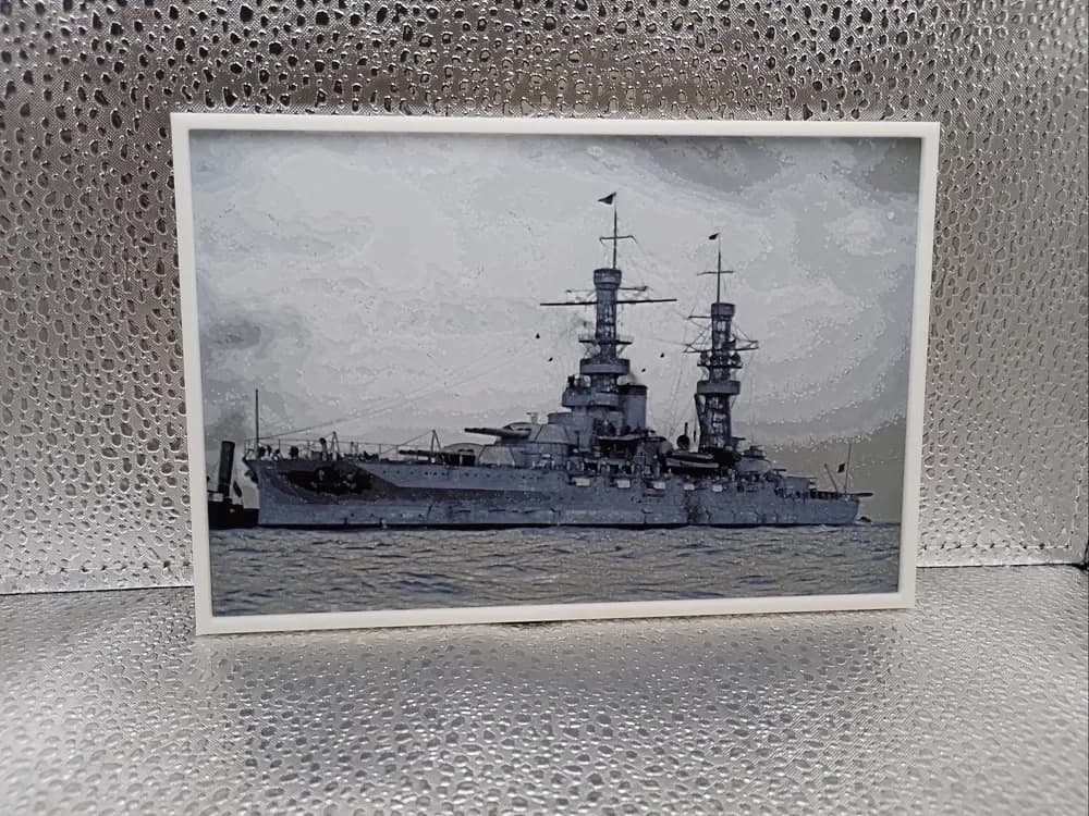 USS Pennsylvania – Hueforge by Borishotch Industries HueForge model: USS Pennsylvania – Hueforge by Borishotch Industries