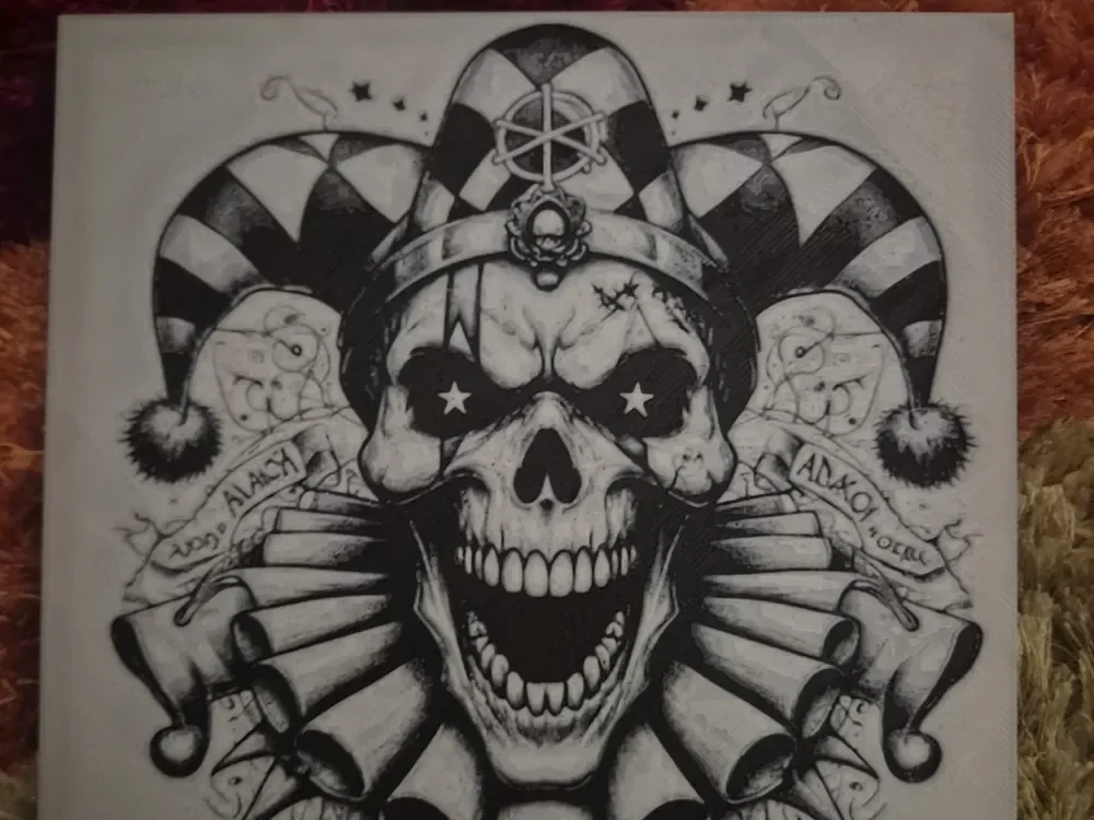 jester skull hueforge by Buntsta HueForge model: jester skull hueforge by Buntsta