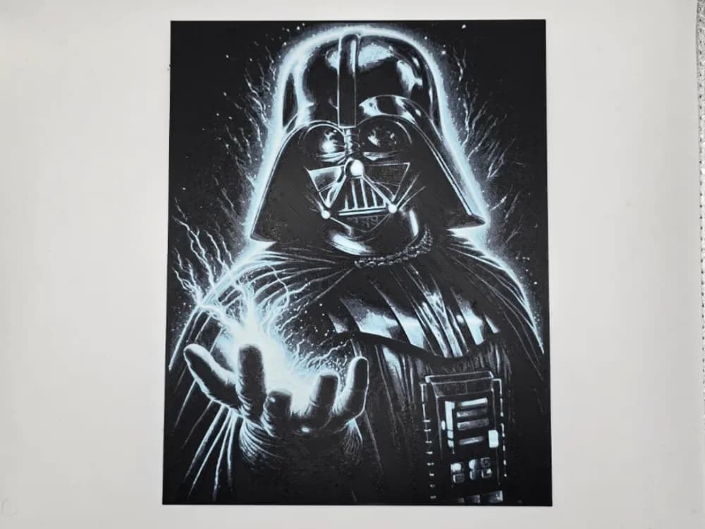 Darth Vader Star Wars by Kactus Fpv HueForge model: Darth Vader Star Wars by Kactus Fpv