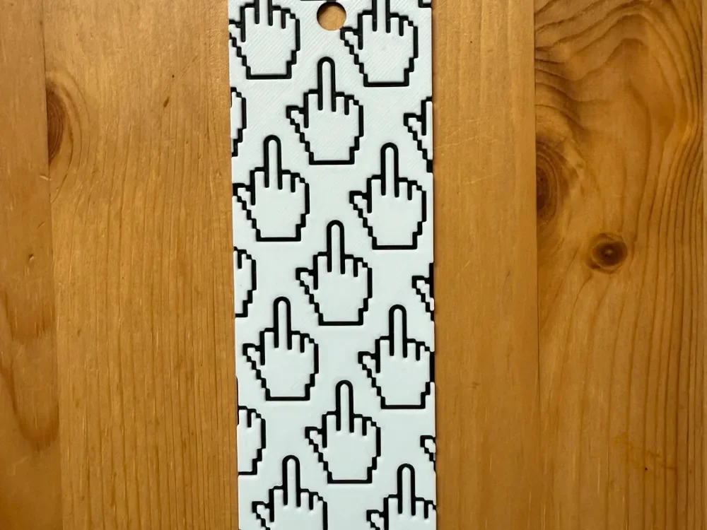 Finger Bookmark by Morganja HueForge model: Finger Bookmark by Morganja