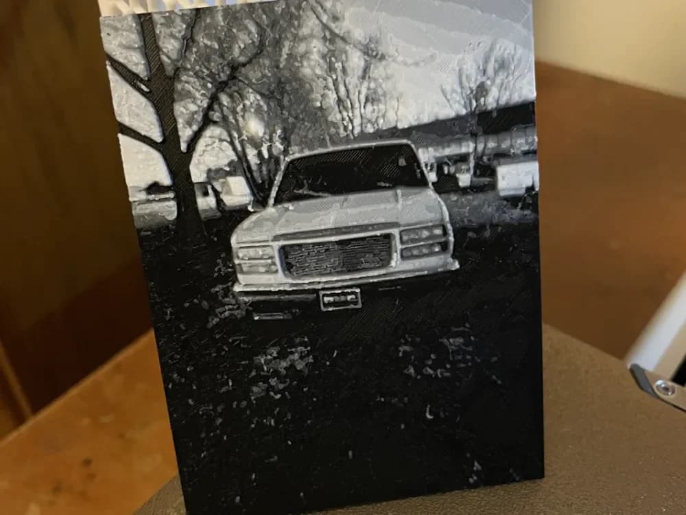 Hueforged GMC Z-71 by 3D_Forged HueForge model: Hueforged GMC Z-71 by 3D_Forged