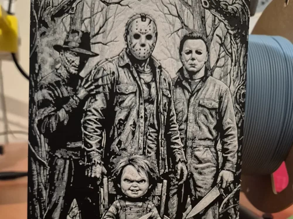 horror squad B hueforge by Buntsta HueForge model: horror squad B hueforge by Buntsta