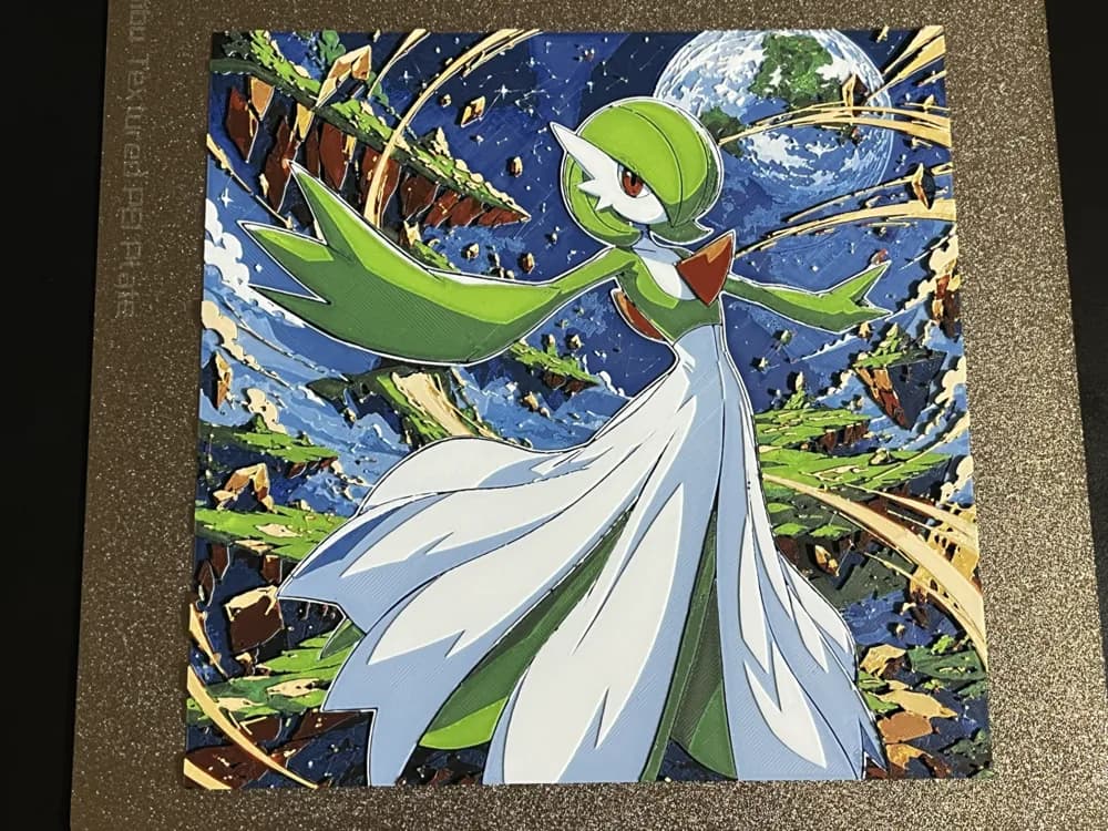 Gardevoir Pokemon Hueforge by FantasyZ HueForge model: Gardevoir Pokemon Hueforge by FantasyZ