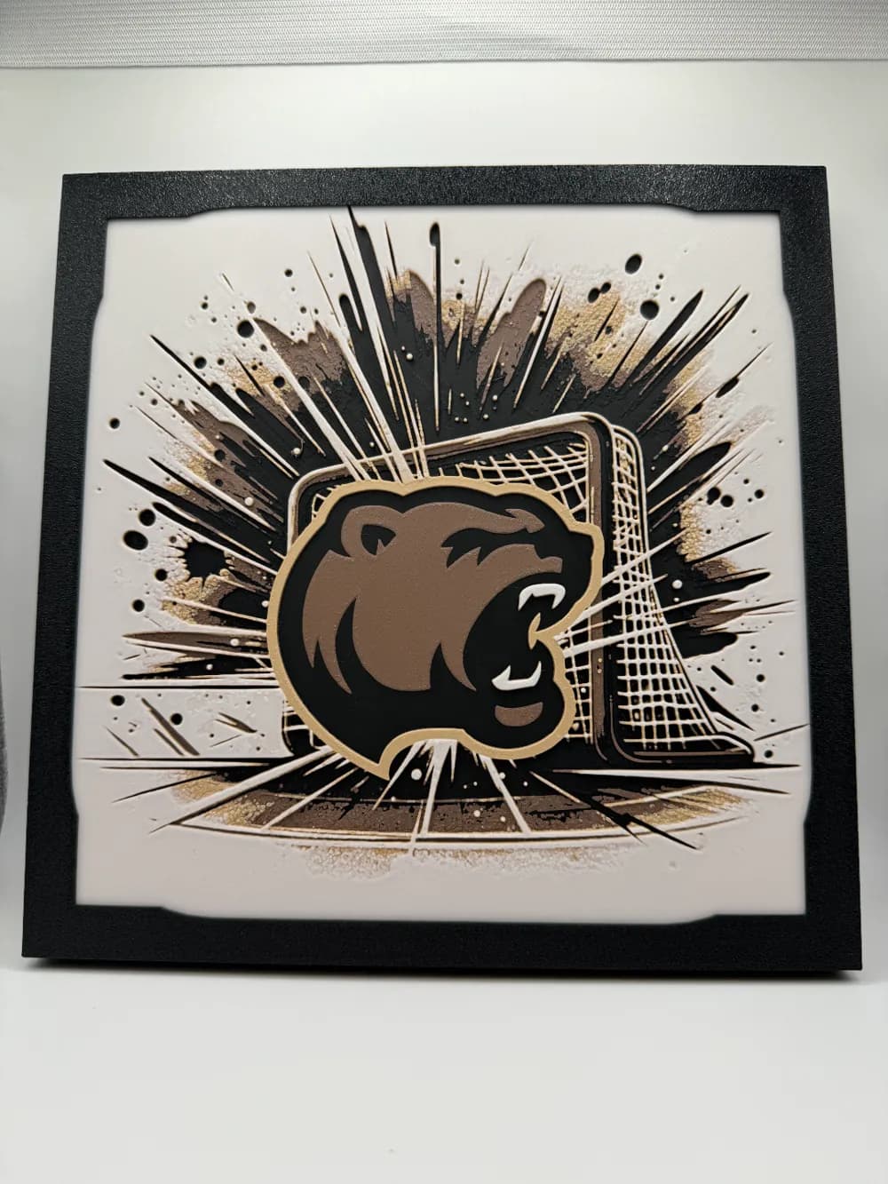 HueForge model: Hershey Bears #2 - AHL Hueforge by Canadian Gamer