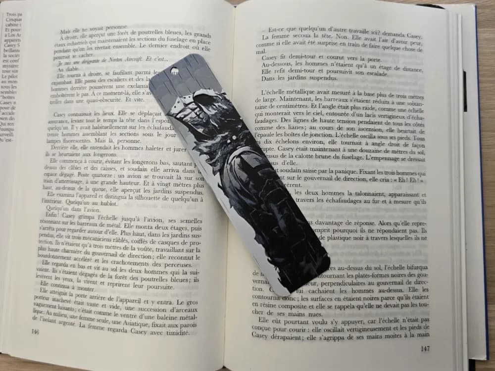Bookmark Deku my hero academia by Kactus Fpv HueForge model: Bookmark Deku my hero academia by Kactus Fpv