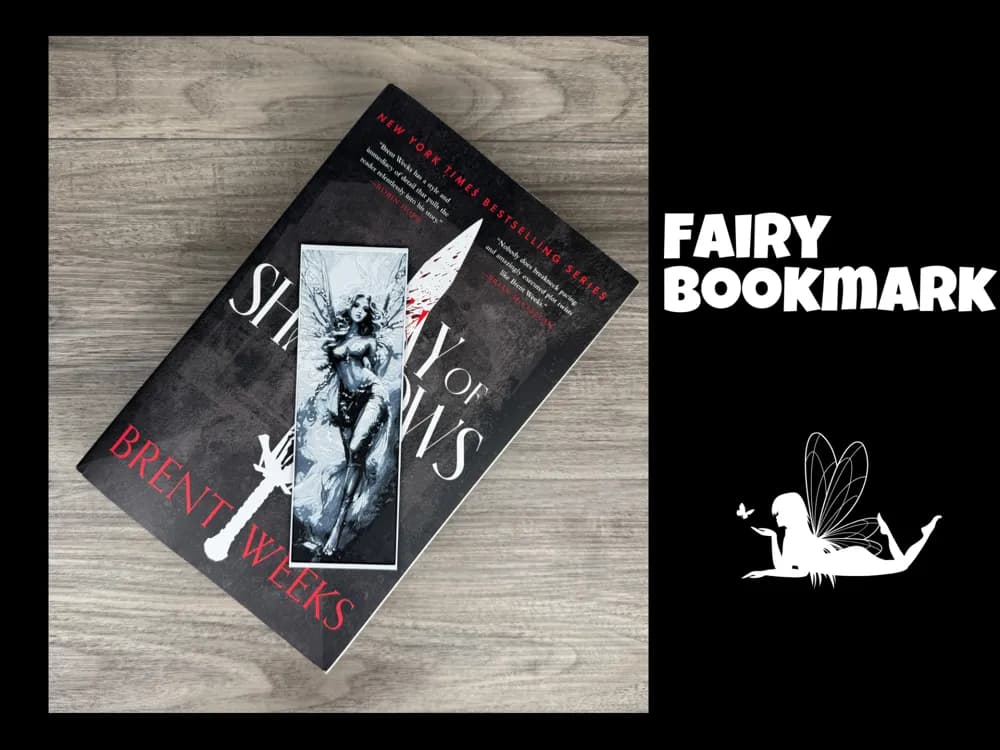 Fairy Bookmark by Canadian Gamer HueForge model: Fairy Bookmark by Canadian Gamer