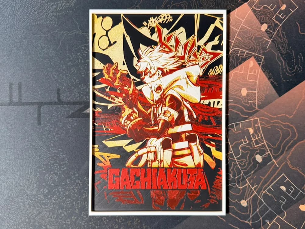 Gachiakuta - HueForge by ZorPrime7 HueForge model: Gachiakuta - HueForge by ZorPrime7