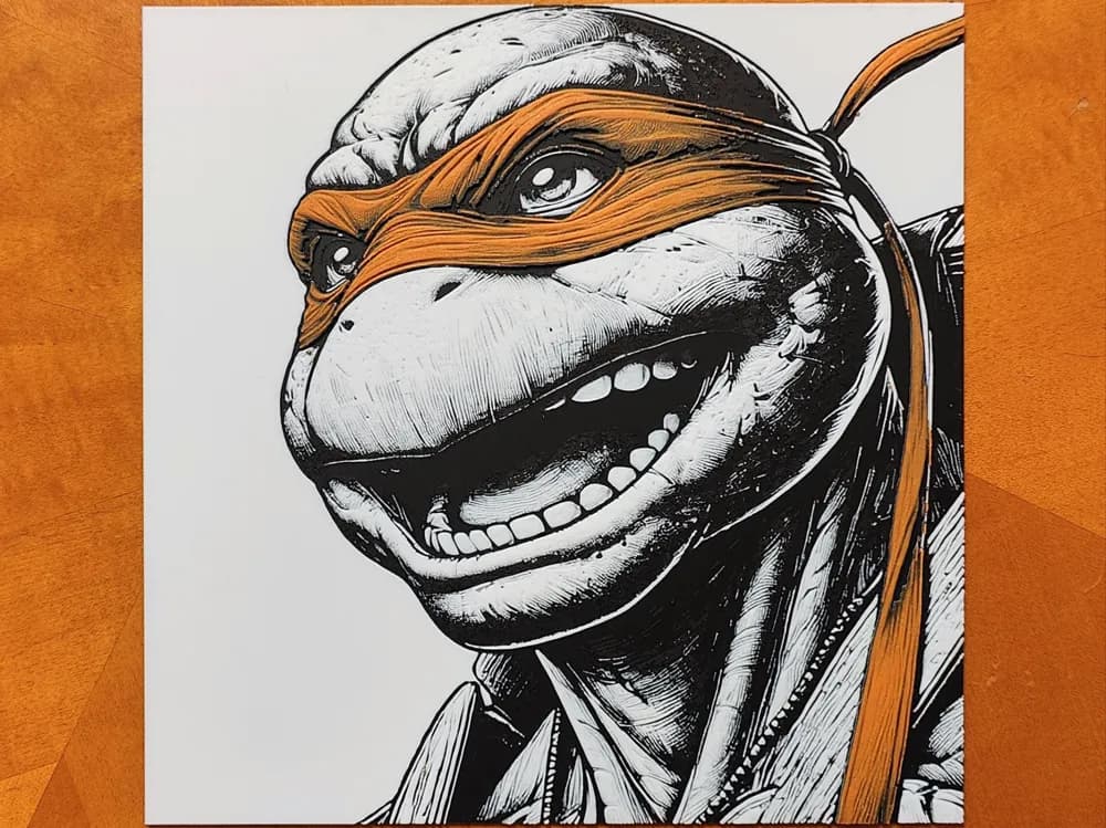 Michelangelo - TMNT - Hueforge Michelangelo - TMNT - Hueforge