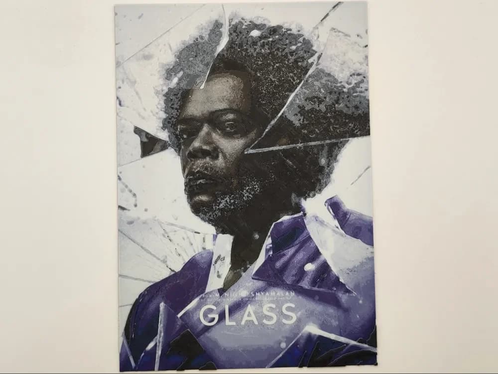 Elijah Price from Glass - hueforge by Altf4-Formation HueForge model: Elijah Price from Glass - hueforge by Altf4-Formation